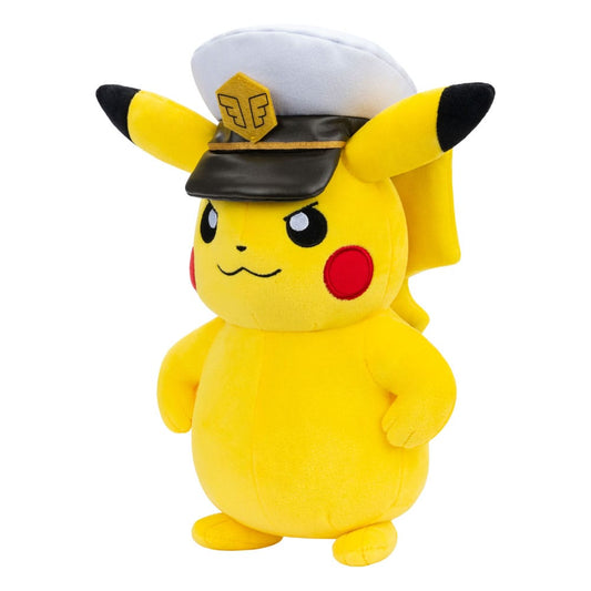 Pokémon Plush Figure Captain Pikachu 20 cm             0191726763079