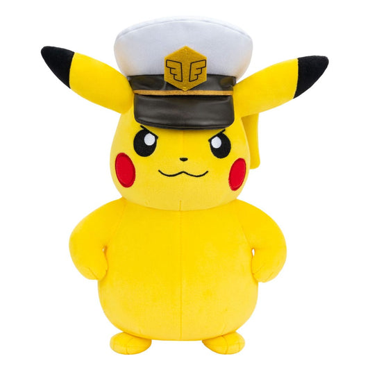 Pokémon Plush Figure Captain Pikachu 20 cm             0191726763079