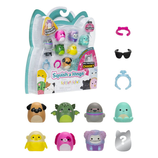 Squishmallows Squish-a-longs minifigures Set of 8 Series 2 Style 1 2,5 cm  0191726755197