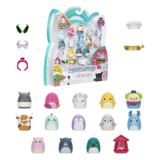 Squishmallows Squish-a-longs minifigures Set of 14 Series 2 Style 1 2,5 cm  0191726755258