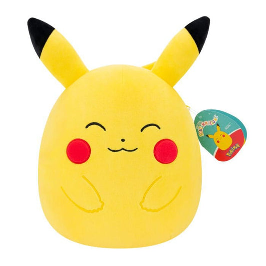 Pokémon Squishmallows Plush Figure Happy Pikachu 25 cm 0196566198166