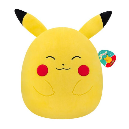Pokémon Squishmallows Plush Figure Happy Pikachu 35 cm 0196566198289