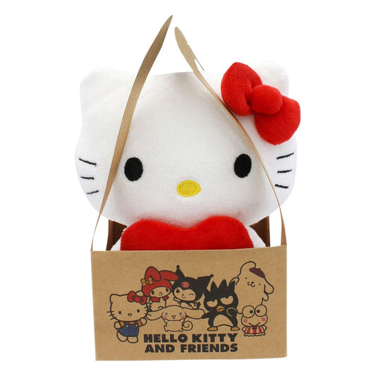 Sanrio Plush Figure Hello Kitty Heart 14 cm 8053172180669