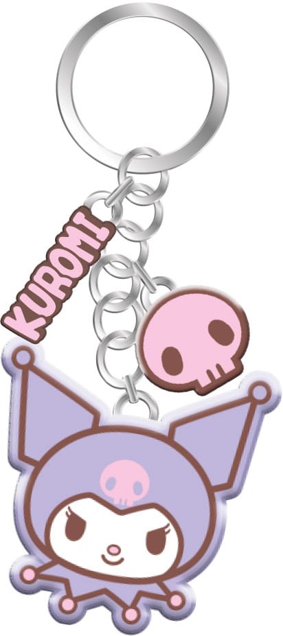 Sanrio Metal Keychain Kuromi 8053172180874