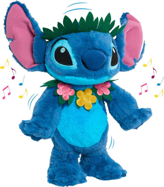 Lilo & Stitch Plush Figure with Dance and Sing Feature Stitch 38 cm 0886144302831