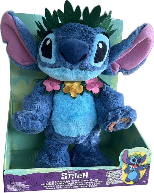 Lilo & Stitch Plush Figure with Dance and Sing Feature Stitch 38 cm 0886144302831
