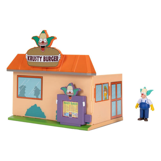 Simpsons Mini Figure Playset Krusty Burger 0192995175570