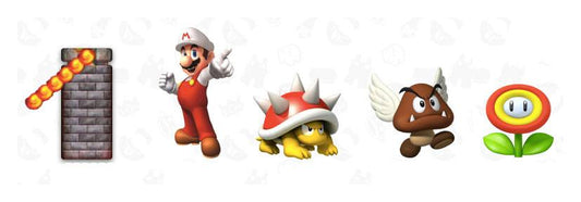 World of Nintendo Super Mario Diorama Set Lava Castle 0192995400153