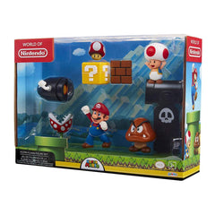 World of Nintendo Mini Figure 5-Pack New Supe 0039897645100