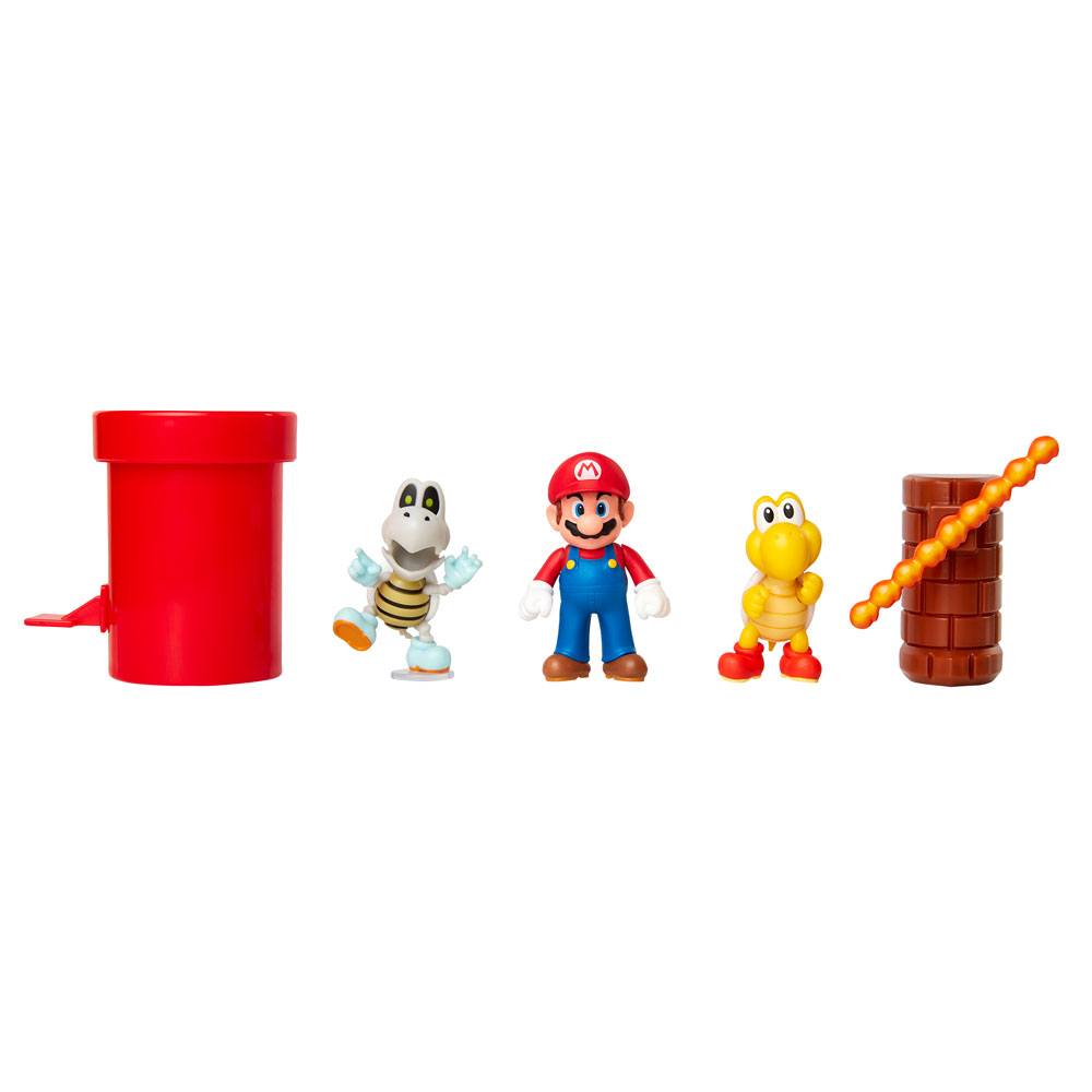 World of Nintendo Super Mario Diorama Set Dun 0039897859897