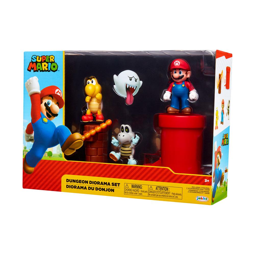 World of Nintendo Super Mario Diorama Set Dun 0039897859897
