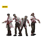 Zombie Dark Source Action Figures 4-Pack Scientists (Male) 8 cm 6927054401604