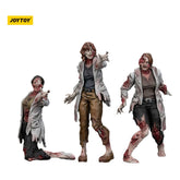 Zombie Dark Source Action Figures 3-Pack Scientists (Female) 8 cm 6927054401611