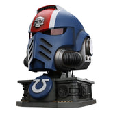 Warhammer 40,000: Space Marine 2 Replica Ultramarines Lieutenant Titus helmet with Display Stand 44 cm 6927054401697