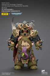 Warhammer 40k Action Figure 1/18 Death Guard Deathshroud Terminator Championwith Manreaper and Plaguespurter Gauntlets 14 cm 6927054402571