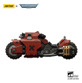 Warhammer 40,000 Raider-pattern Combat Bike Blood Angels with twin-linked bolt rifles 22 cm 6927054403752