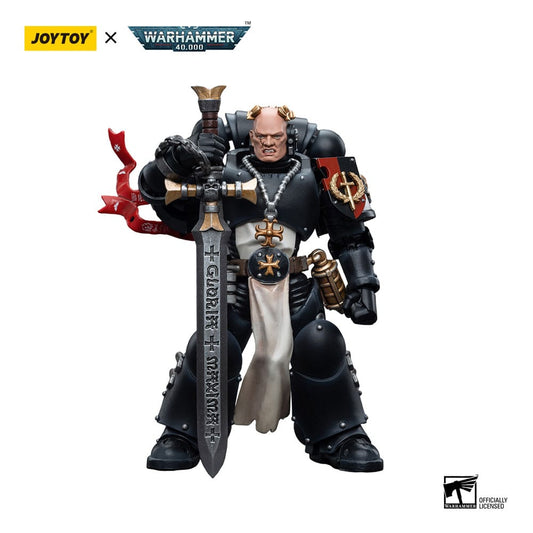Warhammer 40k Action Figure 1/18 Black Templars Emperor's Champion Bayard's Revenge 12 cm 6973130376557