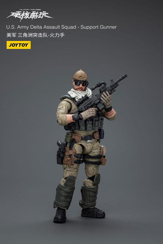 Hardcore Coldplay Action Figure 1/18 U.S. Army Delta Assault Squad Support Gunner 11 cm 6973130379558
