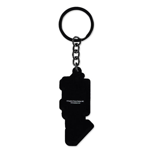 Hatsune Miku Rubber Keychain Logo 8718526153316