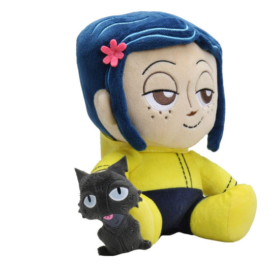 Coraline Phunny Plush Figure Coraline and the Cat 20 cm 0883975155032