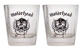 Motorhead Whiskey Shot Glasses 2-Pack 4039103739896