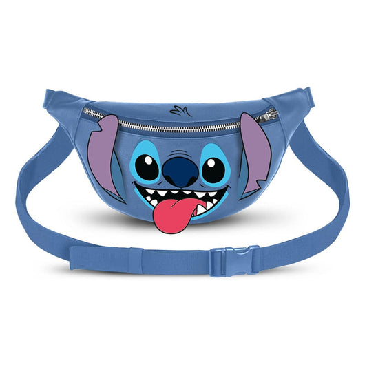 Lilo & Stich Fanny Pack Stitch Tongue Blue 8445118074017