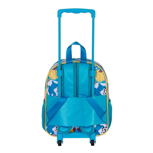 Lilo & Stitch 3D Backpack with Wheels Colors Turquoise Small    8445118085457