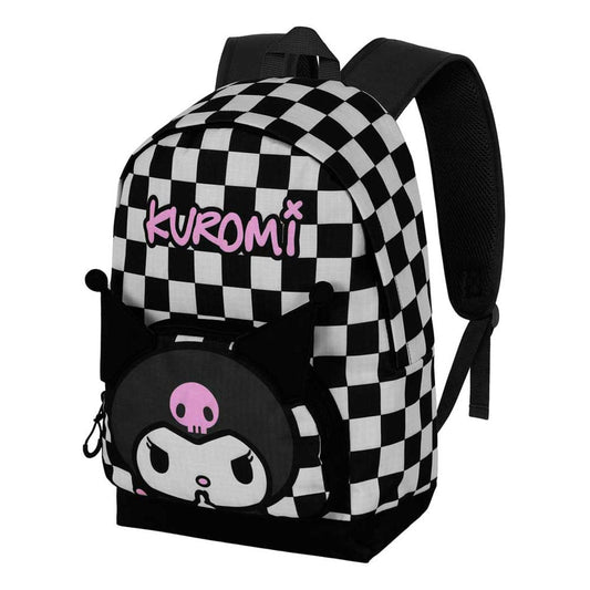 Sanrio Fan HS Backpack Kuromi B & W 2.2 Black 8445118087130