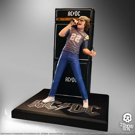 AC/DC Rock Iconz Statue Brian Johnson 23 cm 0785571595949
