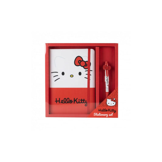 Sanrio Notebook with Pen Gift Set Hello Kitty 8445484575439