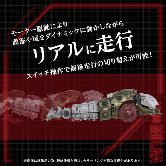 Zoids Plastic Model Kit 1/72 AZ-08 Molga 14 cm 0190526063648