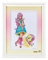 My Little Pony Chara Fine Graph Art Print Bishoujo Fluttershy 43 cm 4934054084111