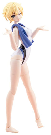 Sousaishojoteien Plastic Model 1/10 Rui Saotome Touou High School Competitive Swimsuit Dreaming Style White Dolphin 16 cm 4934054087891