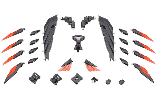 Kotobukiya M.S.G. Model Kit Accessory Set Heavy Weapon Unit 60 Wing Edge Black Ver. 4934054074600