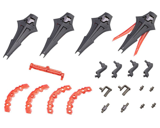 Kotobukiya M.S.G. Model Kit Accessory Set Heavy Weapon Unit 61 Orbit Circle Black Ver. 4934054074617