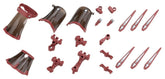 Kotobukiya M.S.G. Model Kit Accessory Set Mission Cloak Deep Red Ver. 4 cm 4934054095957