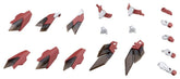 Kotobukiya M.S.G. Model Kit Accessory Set Expansion Armor Type E Deep Red Ver. 6 cm 4934054095964
