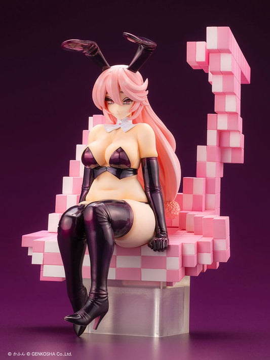 Original Character Trick Bunnies PVC Statue 1/7 Sitting Bunny Illustration by Kafun 24 cm      4934054062706