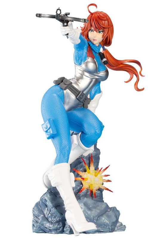G.I. Joe Bishoujo PVC Statue 1/7 Scarlett 25th Anniversary Sky Blue Color Ver. 23 cm 4934054022090
