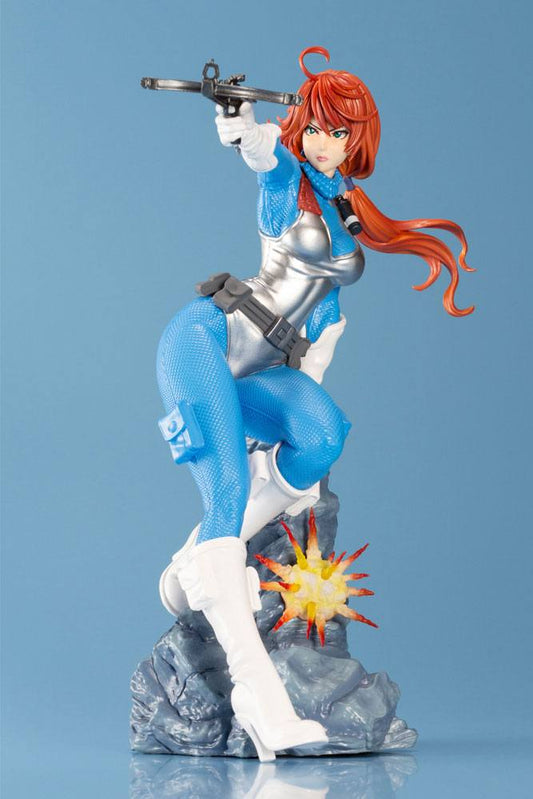 G.I. Joe Bishoujo PVC Statue 1/7 Scarlett 25th Anniversary Sky Blue Color Ver. 23 cm 4934054022090