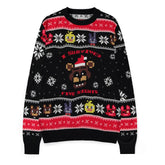 Five Nights at Freddy's Sweater Survived Five Nights (Christmas Jumper) Size S 8718526412918