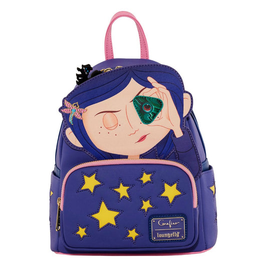 Laika by Loungefly Backpack Coraline Stars Cosplay 0671803467613