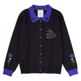Pixar by Loungefly Cardigan Unisex Collared Cat Dragonfly Size S 0671803556232