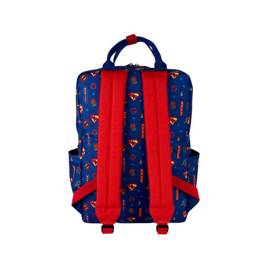 DC Comics by Loungefly Full-Size Nylon Backpack Superman 0671803553958
