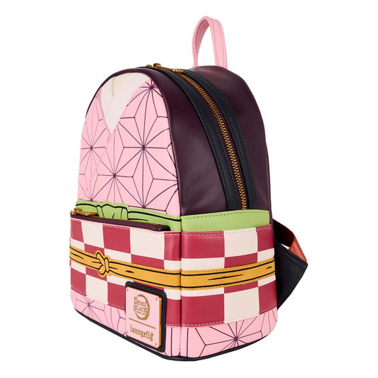Demon Slayer: Kimetsu no Yaiba by Loungefly Mini Backpack Nezuko Kamado Cosplay 0671803542006