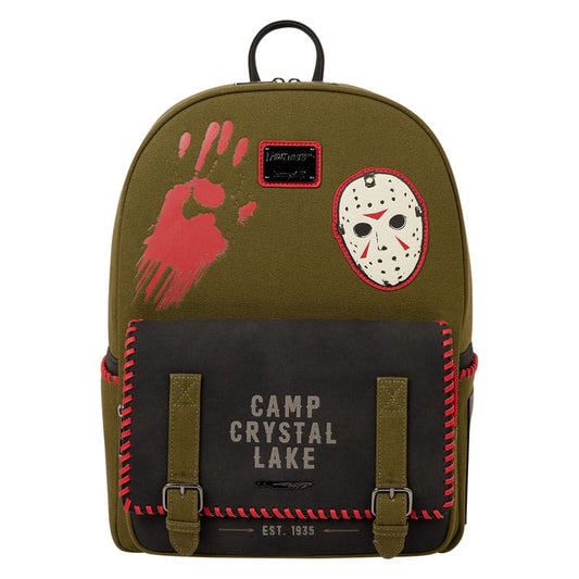 Warner Bros by Loungefly Full-Size Backpack Friday the 13th 0671803556126