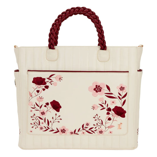 Loungefly Crossbody Bag Figural Cream & Red Floral 0671803552432