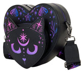 Loungefly Crossbody Bag Neon Cat 0671803568426