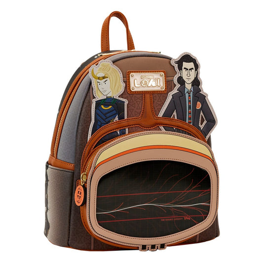 Marvel by Loungefly Backpack Loki TVA Lenticular Multiverse 0671803477551