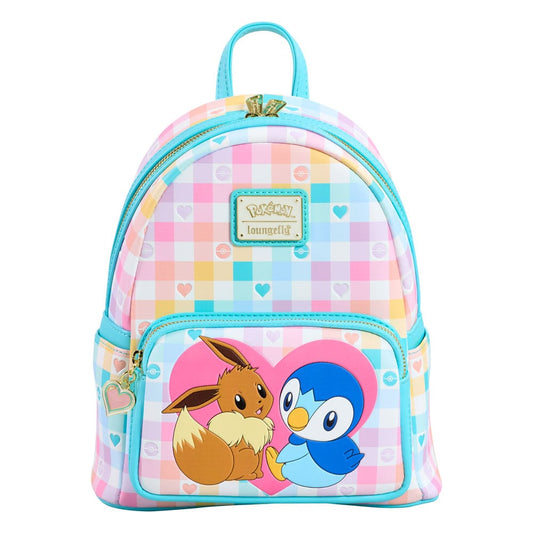 Pokemon by Loungefly Mini Backpack Piplup and Eevee 0671803467170